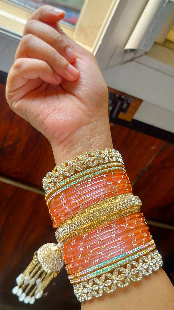 🧡✨ A.D. Latkan Jelly Bangles Set ✨🧡