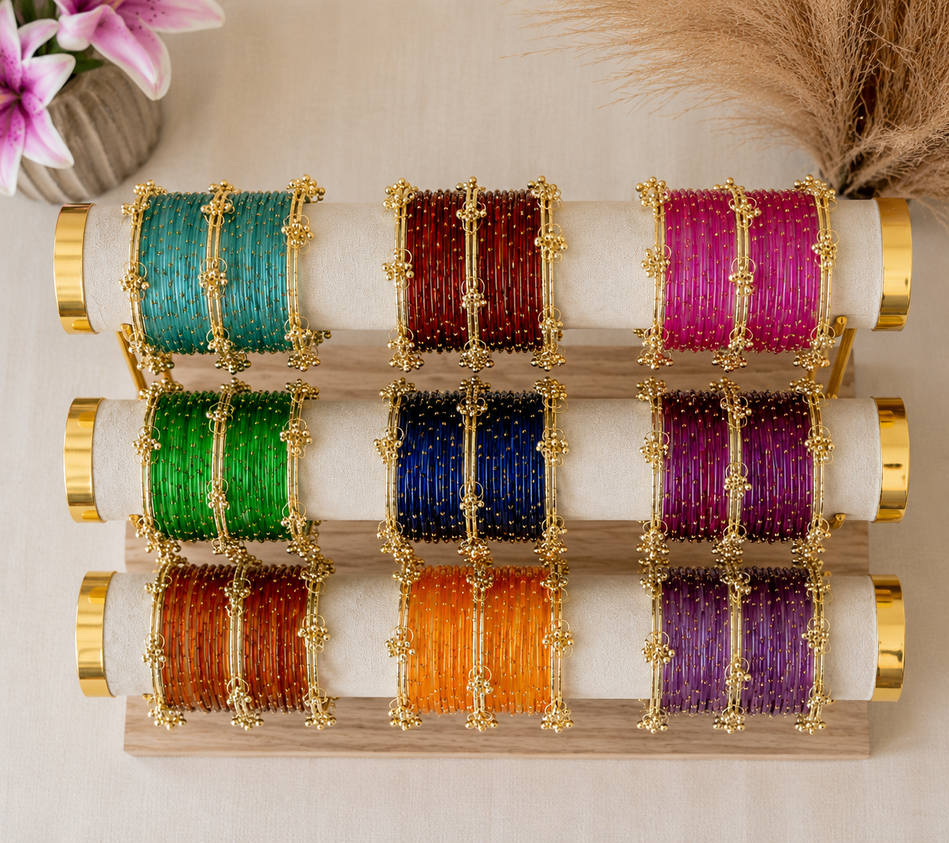 Kashmiri Bangles Set