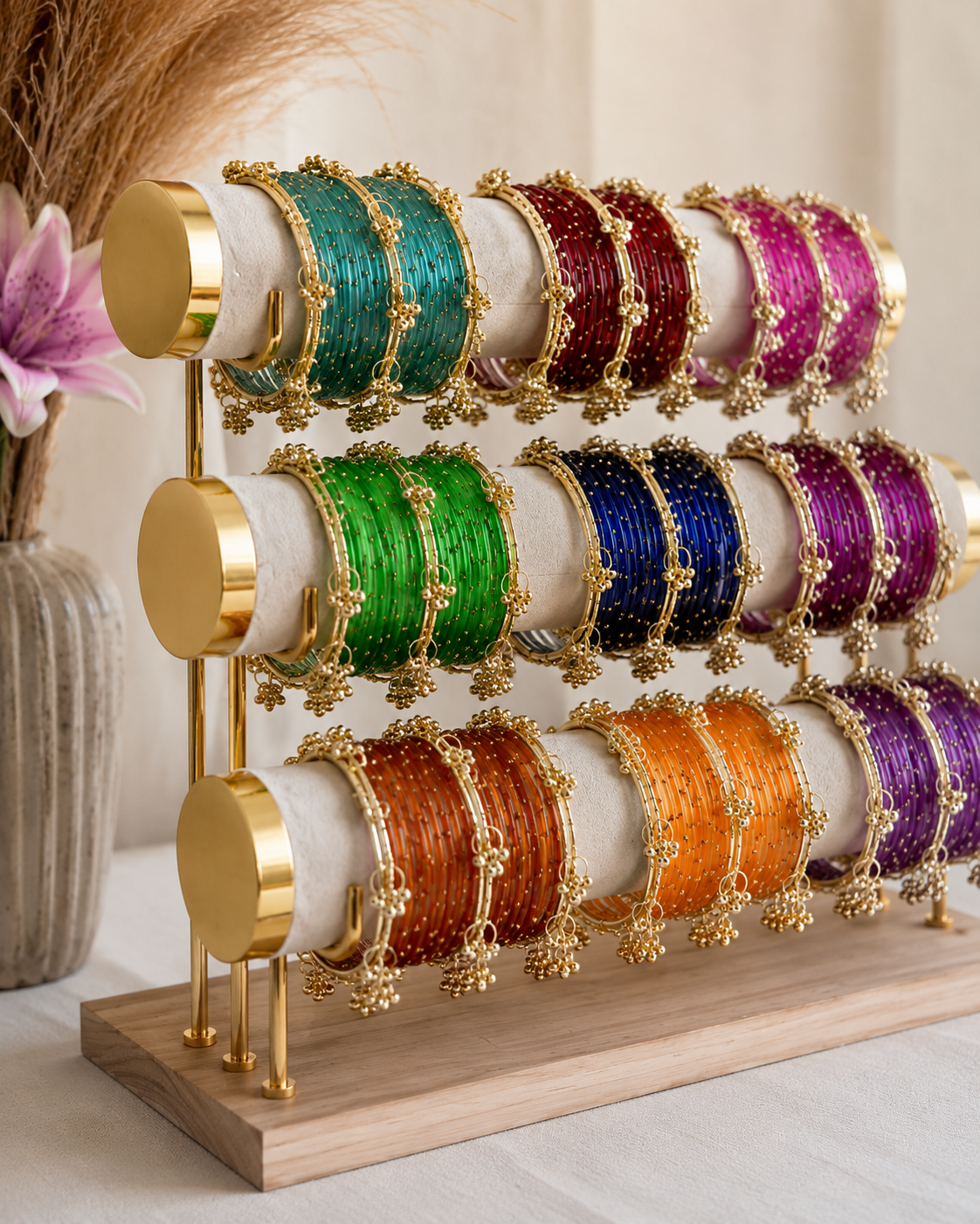Kashmiri Bangles Set
