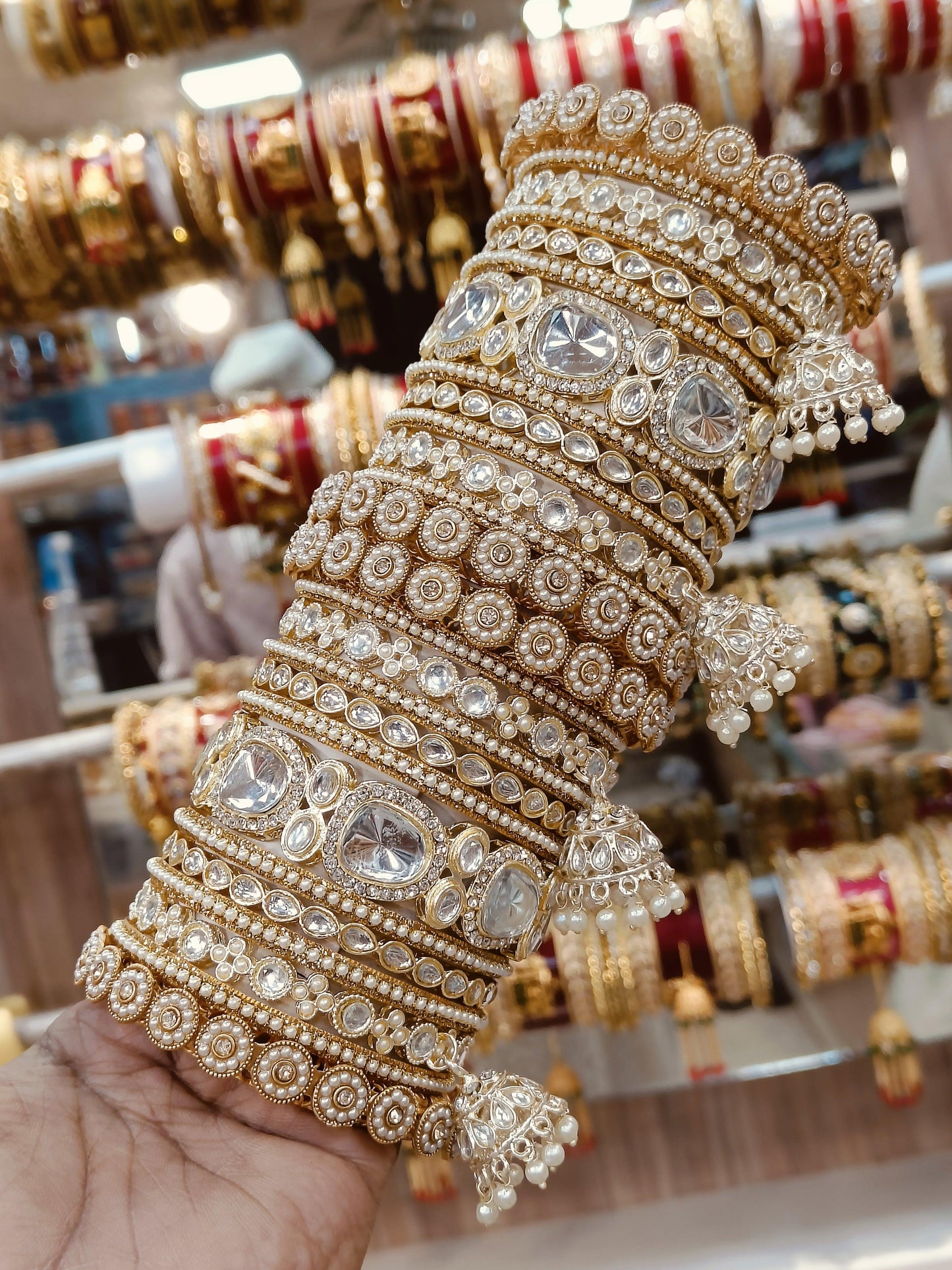 Royal Kundan Bridal Chura Set