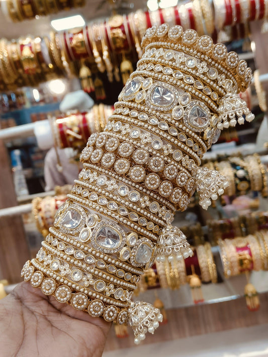 Royal Kundan Bridal Chura Set
